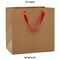 Heavy Duty Kraft Euro Tote 16" x 6" x 12" with Satin Ribbon Handles